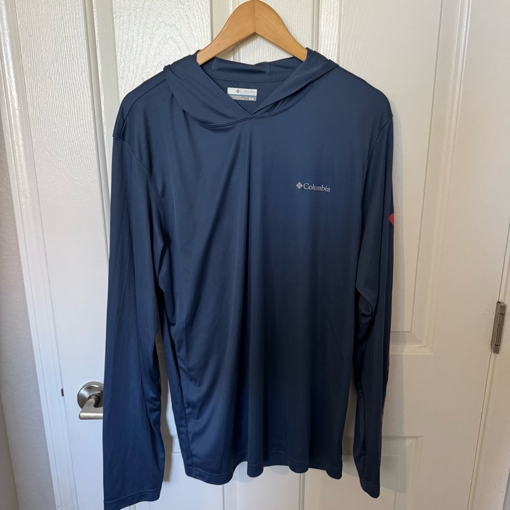 Men’s Columbia Navy Fishing Hoodie